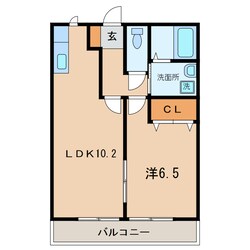 桜町前駅 徒歩38分 1階の物件間取画像